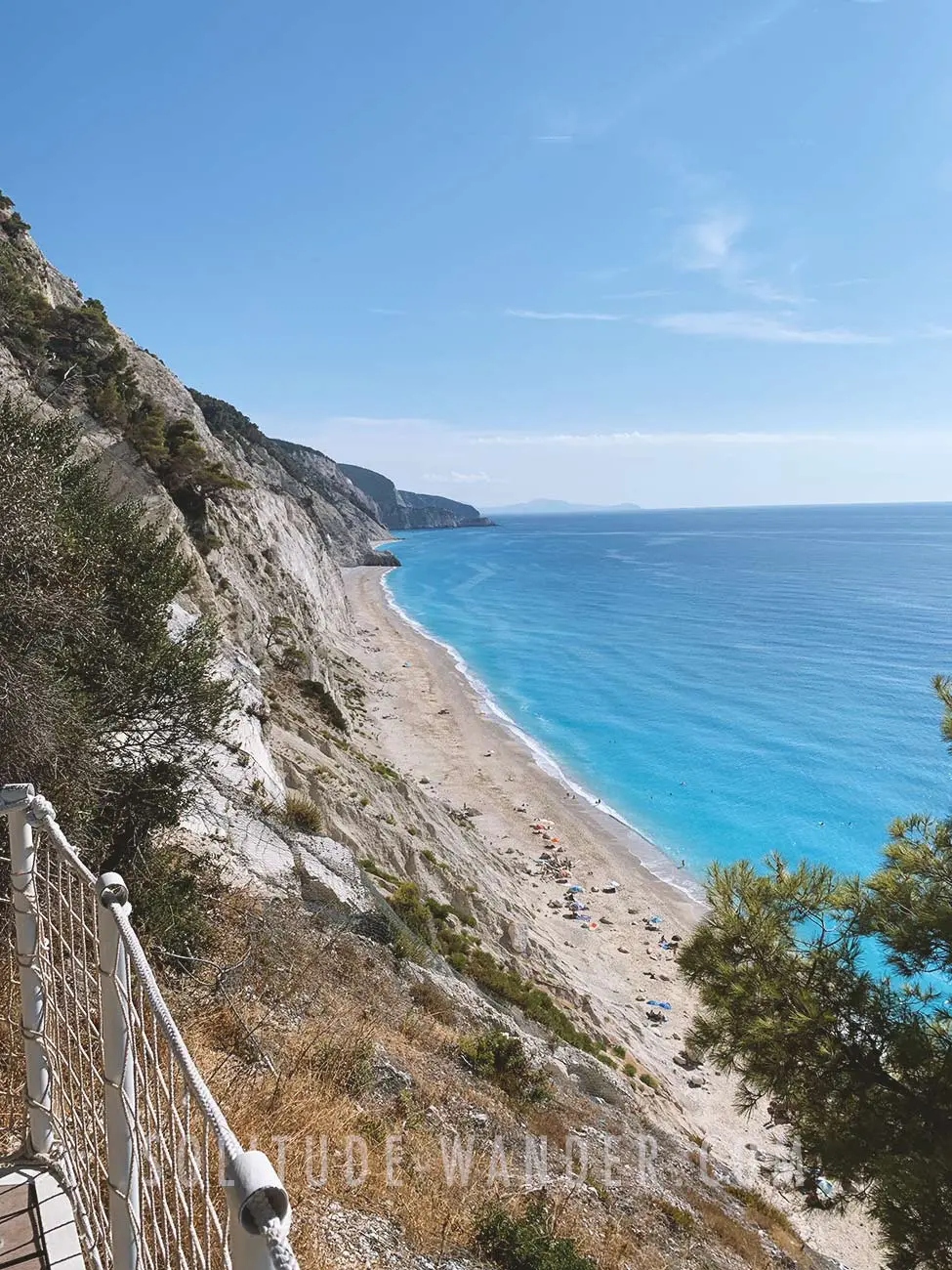 Egremni Beach-side beach